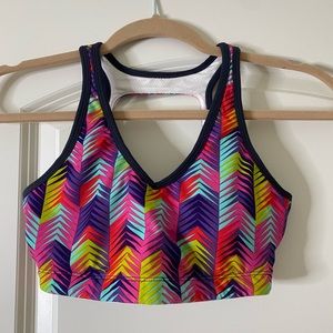 XS Fabletics Full Support Racerback Sports Bra